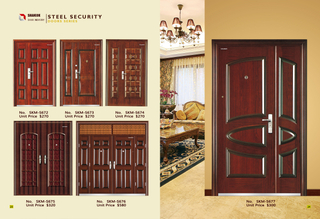Steel Wooden Door