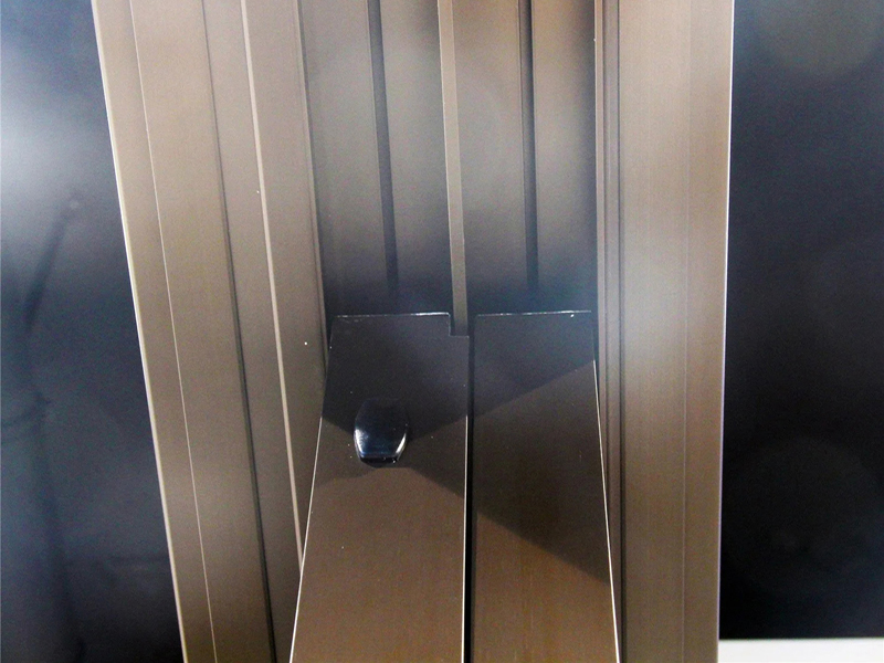 Modern Design Sound Proof Aluminum Double Glass Kitchen Sliding Door 