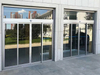 Automatic Telescopic Commercial Aluminum Alloy Frame Tempered Glass Sliding Door
