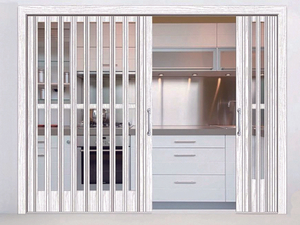 Polycarbonate Pleated Mesh Folding Screen Door Handle